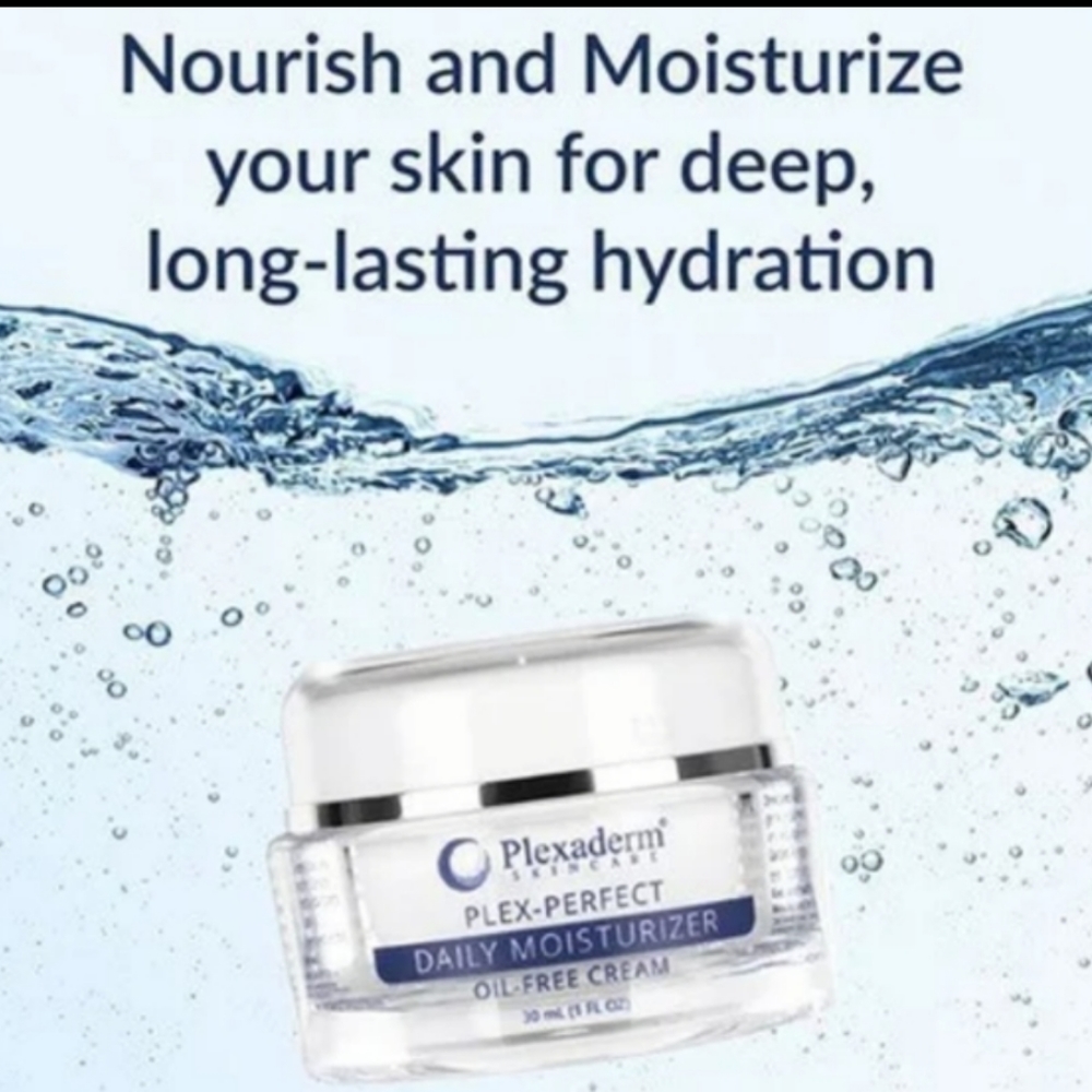 Plexaderm Skincare As Seen On TV! Plex-Perfect Oil-free Daily Moisturizer Cream